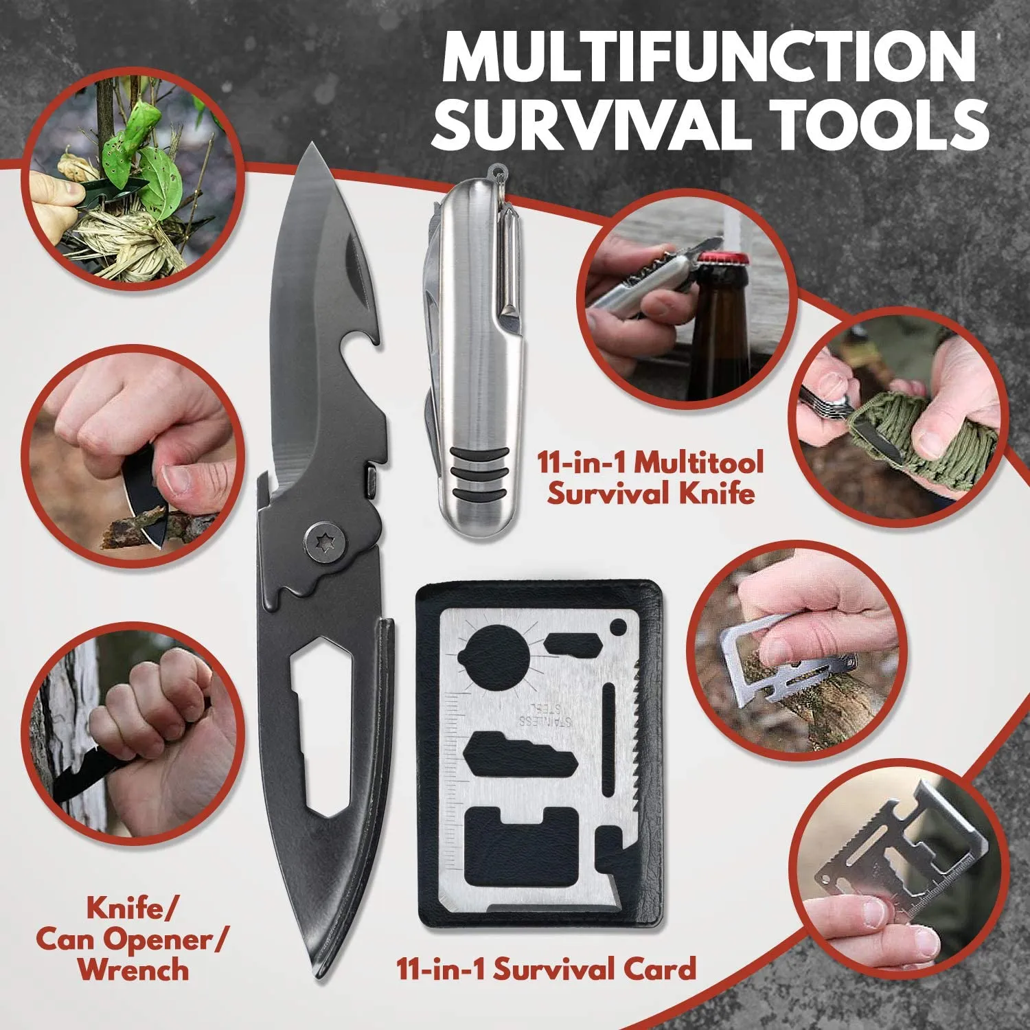43-in-1 Wilderness Survival Kit