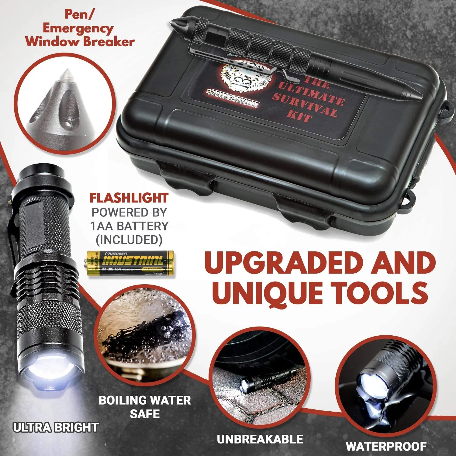 43-in-1 Wilderness Survival Kit