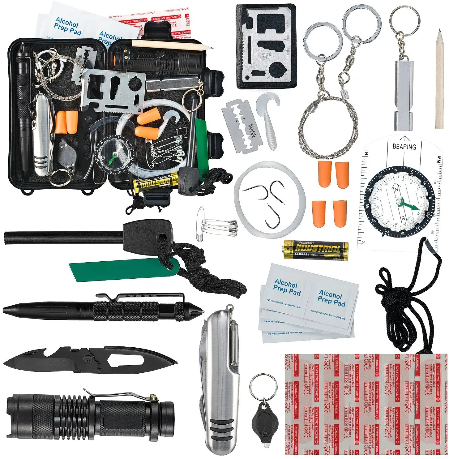 43-in-1 Wilderness Survival Kit