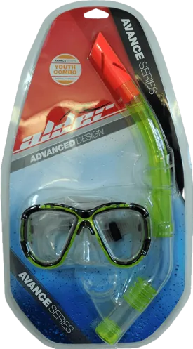 ALDER AVANCE YOUTH COMBO MASK & SNORKEL SET