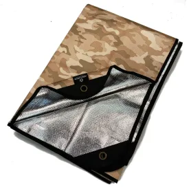 Arcturus Outdoor Survival Blanket 60" x 82" - Desert Camo