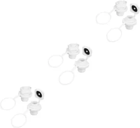 BESPORTBLE Valve Screw Tip Kayak Accessories Helix Mattress Inflatable Boat Kayak Air Valve Caps Kayak Air Plugs
