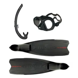 BEUCHAT PMT SET NO LIMIT (Mundial One-50   Shark Mask   Spy Snorkel SET)