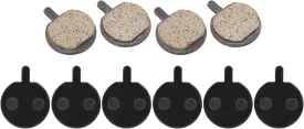Bike Brake Pads, Bicycle Disc Resin Brakes Pad Semi Metal Smooth Braking Low Noise Cycling Pads Kit Mute Accessory KMJG019 fot Camping Outdoor Mountain Bicycles Electric Scooters Bikes 5 Pairs