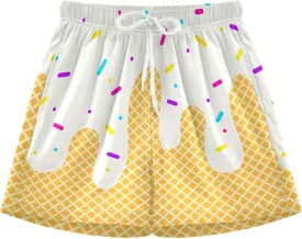 Boys' Board Shorts with Compression Liner Quick Dry Boys Swim Trunks Casual Shorts 4-13Y