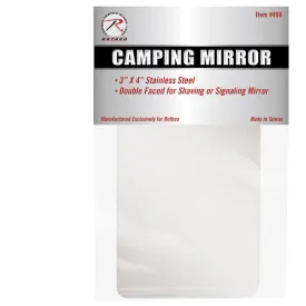 Camping Signal and Shaving Mirror