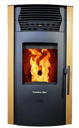 ComfortBilt HP50 2,200 sq. ft. EPA Certified Pellet Stove Auto Ignition 47 lb Hopper Apricot New