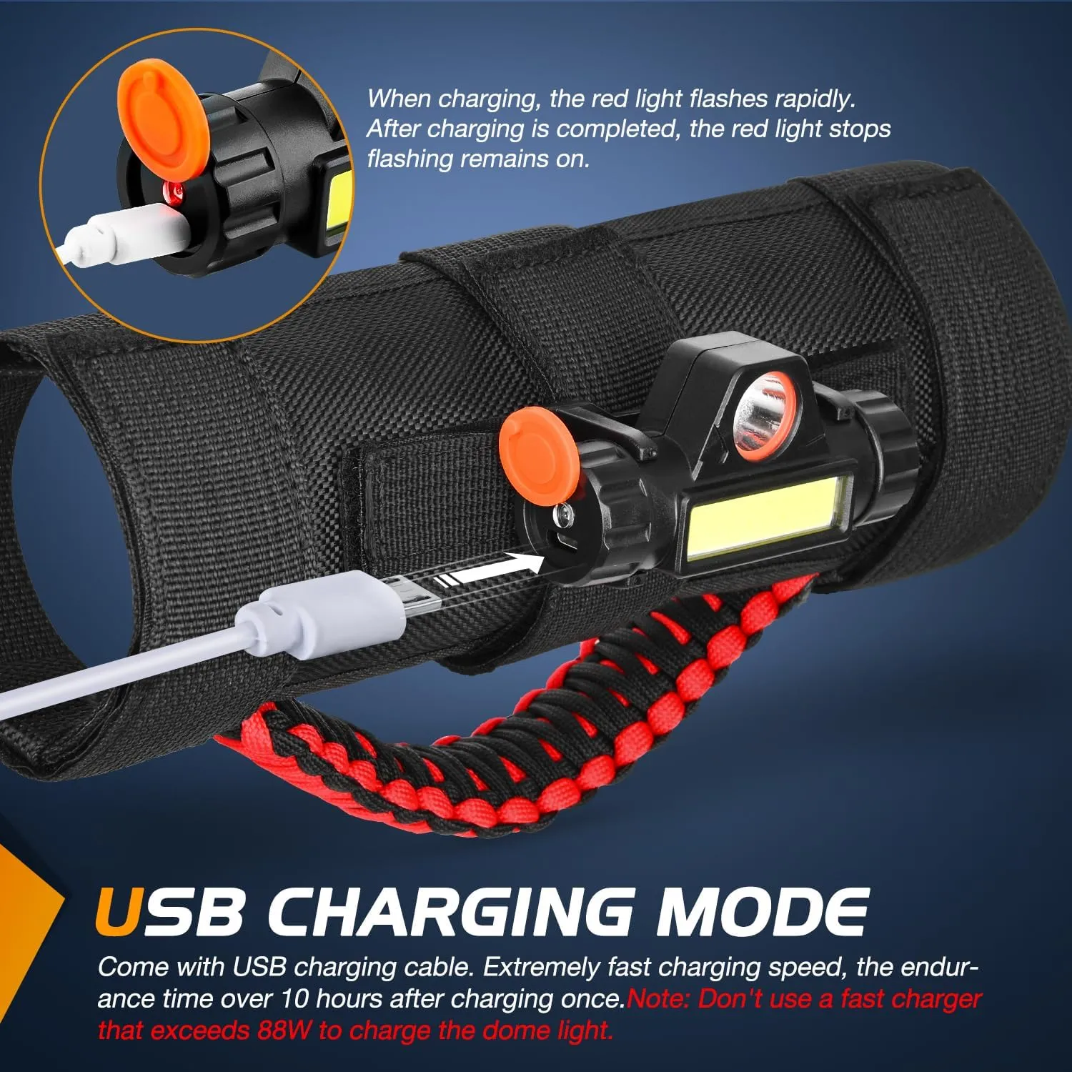 Dome Light Spot Flood Combo Universal 2in-4in Roll Bar Mount