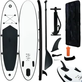 Inflatable Stand Up Paddleboard Set,with Premium SUP Accessories, Carry Bag, Wide Stance, Bottom Fin for Paddling, Surf Control, Repair kit,Non-Slip Deck,Red and WhiteDesigned for Adults