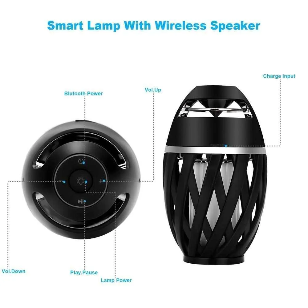 LED Desk Lamp with Bluetooth Speaker