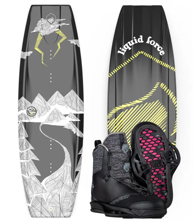 Liquid Force Bullox Wakeboard Package with Tao Boots (2024)