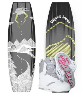 Liquid Force Bullox Wakeboard Package with Tao Boots (2024)