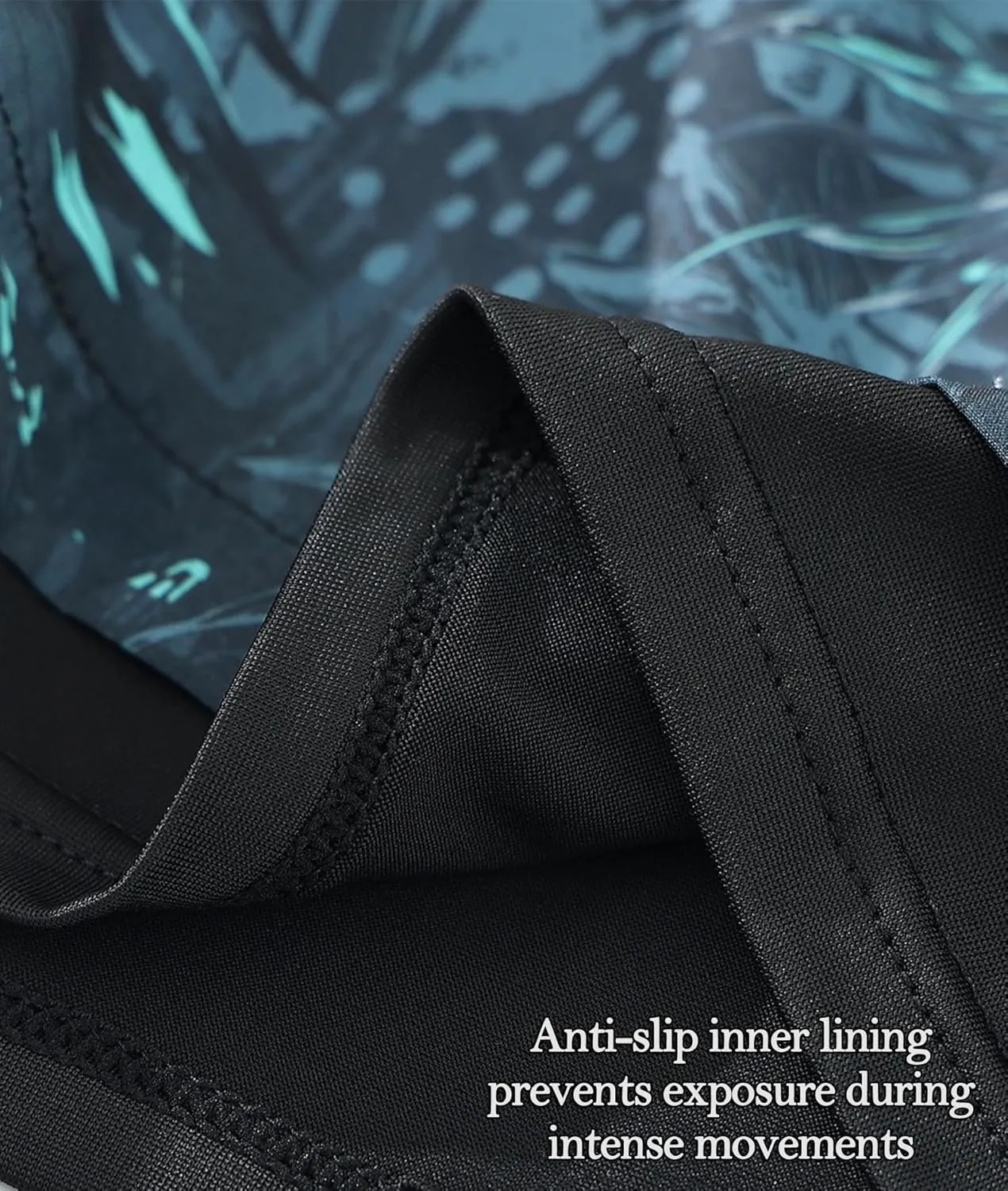 Men's 5" Quick Dry Swim Trunks Stretch Anti-Slip/Exposure Liner Vibrant Prints for Surfing Gym Beach Swimming