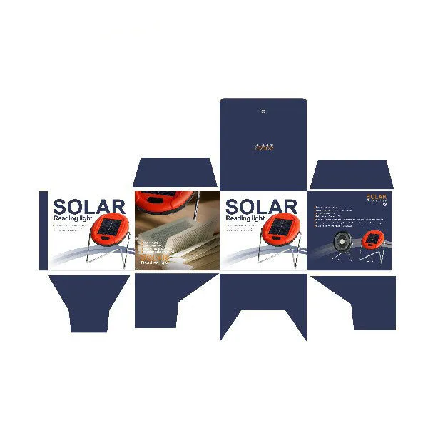 Portable LED solar reading light, Solar Camping Light, solar powered indoor light & solar desk lamp