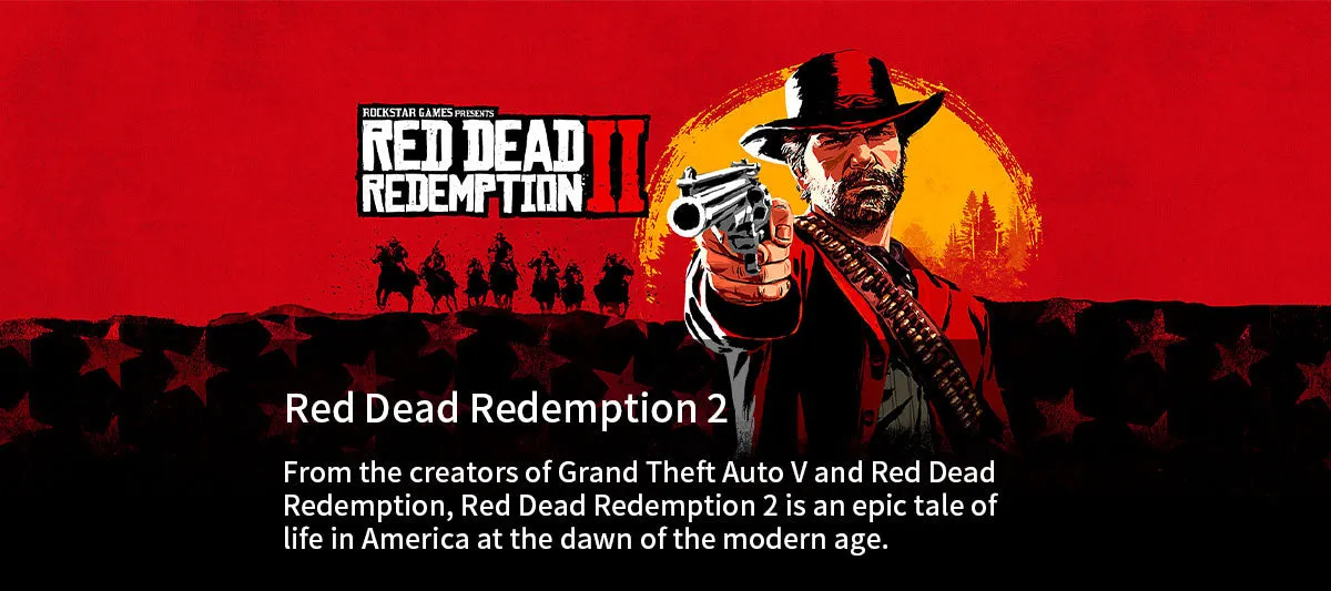 PS4 game Red Dead Redemption 2 for PlayStation 4