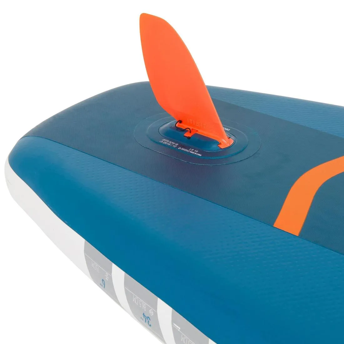 SHORT FIN BOX   PATCH FOR ITIWIT INFLATABLE PADDLES (GLUE NOT INCLUDED)