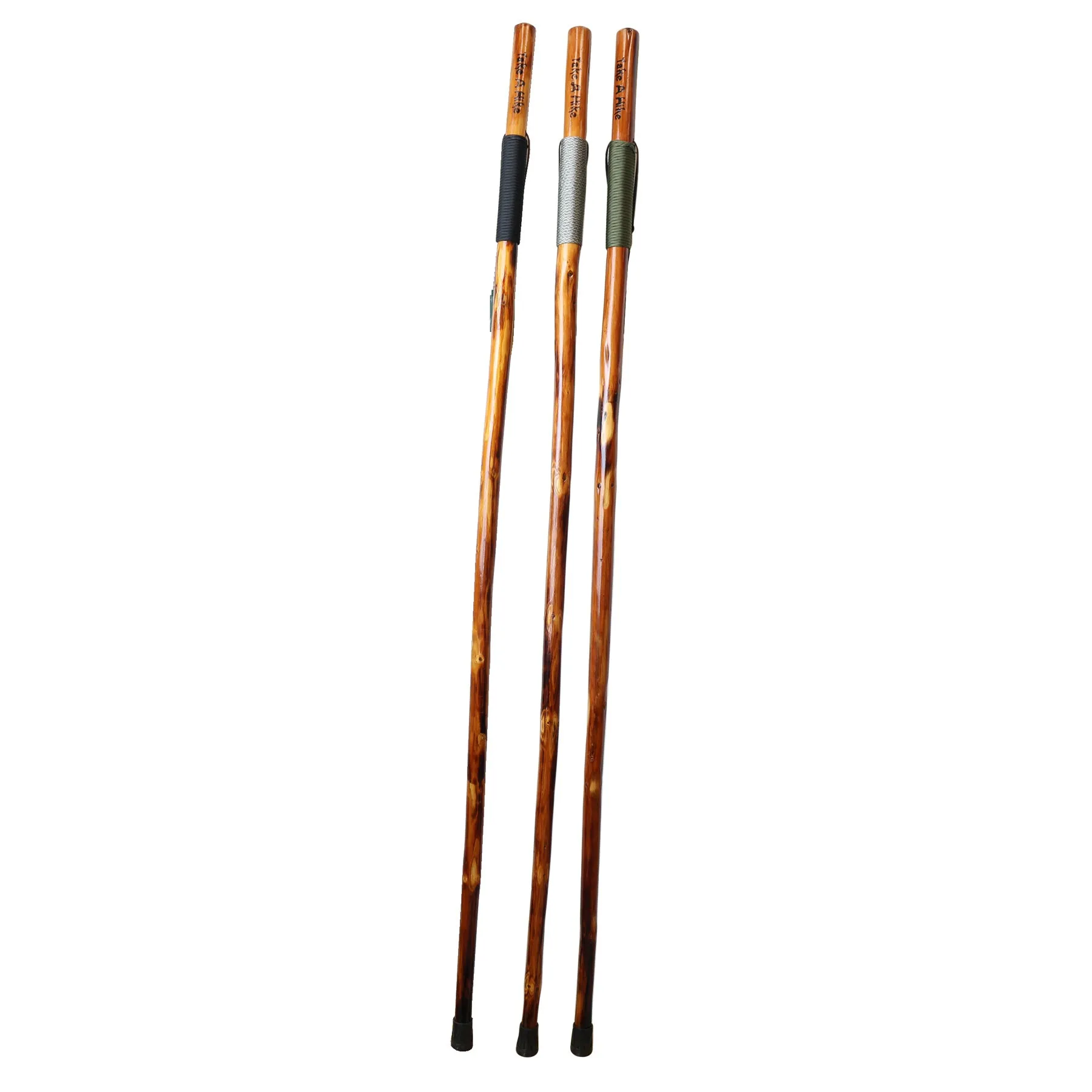 SURVIVAL WALKING STICK W/ ROPE & WHISTLE