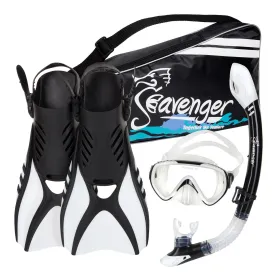 Voyager Snorkel Set - White